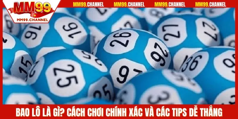 khái niệm về bao lô xổ số