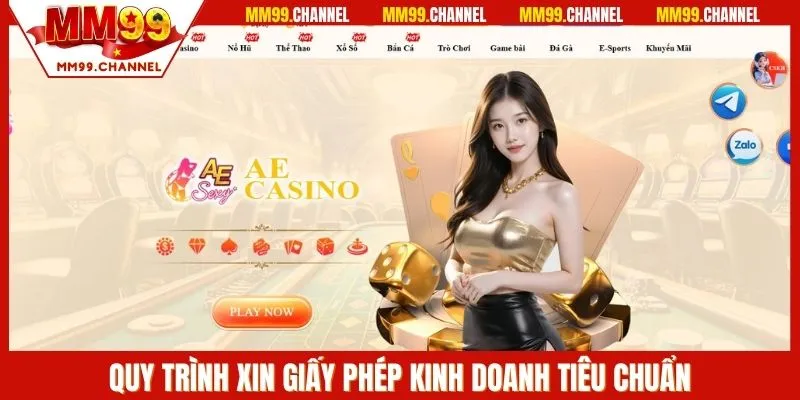 Quy trình xin giấy phép kinh doanh tiêu chuẩn